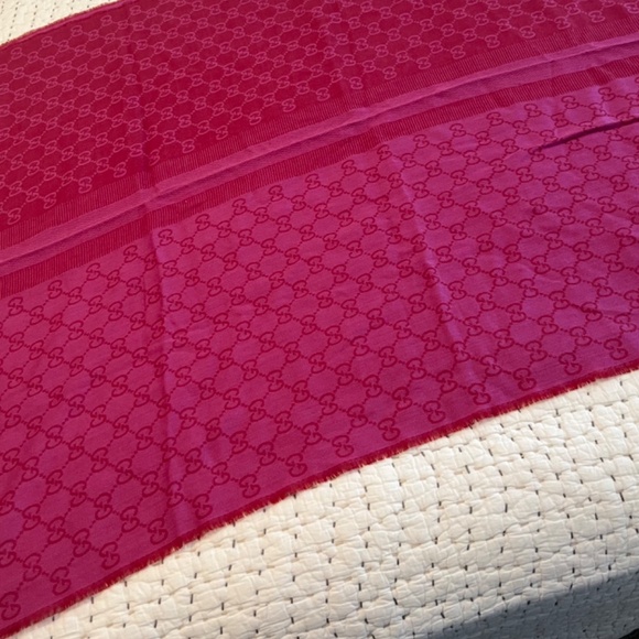 Gucci wrap - Magenta - Picture 3 of 5